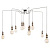 Подвесная люстра Loft IT Spider Loft1162A/10