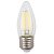 Лампа светодиодная филаментная ЭРА E27 11W 2700K прозрачная F-LED B35-11w-827-E27 Б0046986