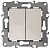 Выключатель двухклавишный ЭРА 12 10AX 250V 12-1104-02 Б0014646