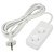 Удлинитель Uniel Ultra 2гн х 3м б/з S-CU2-3 White UL-00009977
