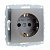 Розетка 2К+З Mono Electric Despina/ Larissa 16A 250V винтовое подключение антрацит 500-002421-117