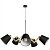 Подвесная люстра Arte Lamp Pinoccio A5700LM-5BK