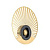 Бра Arte Lamp Biscotto A2641AP-1GO