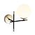 Бра Arte Lamp Arkab A2225AP-1BK