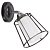 Спот IMEX MD.24380-1-W BK+CH