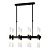 Подвесная люстра Toplight Jemimah TL1216H-08BL