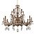 Подвесная люстра Omnilux Nureci OML-74903-18