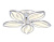 Потолочная светодиодная люстра Ambrella light Original FA466