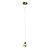 Подвесной светодиодный светильник Loft IT Rock 10111 Gold