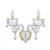Бра Lumina Deco Eliza LDW 7028-2 WT