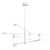 Подвесная светодиодная люстра Ambrella light Comfort LineTech FL51688