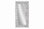Зеркало Art Home Decor Vision YJ1051XL 2000 CR 220х100 см Серебристый