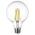 Лампа светодиодная филаментная Lightstar LED Filament E27 8W 3000K груша прозрачная 933102