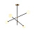 Подвесная люстра Ambrella light Traditional Modern TR2507
