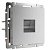 Розетка Ethernet RJ-45 Werkel cеребряный рифленый W1181009 4690389159886
