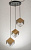 Подвесная люстра Arti Lampadari Kanai E 1.P2 S