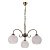 Подвесная люстра Arte Lamp A9317LM-3AB