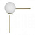 Настенный светильник Loft IT Meridian 10132/F Gold