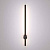 Настенный светодиодный светильник Elektrostandard Cane MRL LED 1115 черный a058236