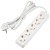 Удлинитель Uniel Ultra 5гн х 3м с/з S-GCU5-3 White UL-00010008