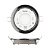 Встраиваемый светильник Uniel GX53/H2 Black Chrome 10 Prom UL-00005055