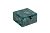 KFJ112 Шкатулка бирюзовая 12*12*7см