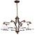 Подвесная люстра Arte Lamp Bonito A9518LM-8BA