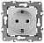 Розетка ЭРА 12 2P E Schuko 16A 250V 12-2001-01 Б0014681