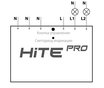 Блок радиореле HiTE PRO Relay-2