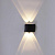 Уличный настенный светодиодный светильник Reluce 86832-9.2-004KT LED4*1W BK