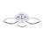 Потолочная светодиодная люстра Ambrella light Original FA5148