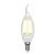 Лампа светодиодная филаментная Uniel E14 7,5W 4000K прозрачная LED-CW35-7,5W/NW/E14/CL GLA01TR UL-00003296