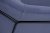 101MR-AR2976KRES-GOL/CHER Кресло велюр голубой,опоры черные  80*87*75см