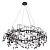 Подвесная люстра Loft IT Bijout 10068/1000 BK