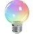 Лампа светодиодная Feron E27 3W RGB прозрачный LB-371 38133