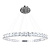 Подвесной светодиодный светильник Loft IT Tiffany 10204/1000 Chrome