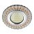 Встраиваемый светильник Fametto Luciole DLS-L138 Gu5.3 Glassy/Light Tea