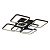Потолочная светодиодная люстра Ambrella light Acrylica Original FA4424