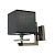 Бра Lumina Deco Flianelo LDW 1248-1 BK