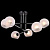 Потолочная люстра Illumico IL9900-6CSQ-79 CR BK