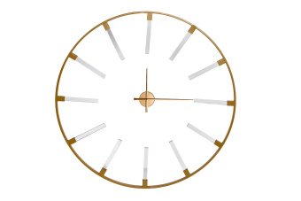 19-OA-6157 Часы настенные круглые золото d91 см
