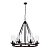 Подвесная люстра Arte Lamp Dalim A7014SP-8BK