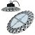 Подвесной светодиодный светильник Uniel ULY-U30B-100W/DW IP65 Silver UL-00002057