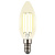 Лампа светодиодная Uniel E14 4W 3000K прозрачная LED-C35-4W/3000K/E14/CL GLY01TR UL-00011936