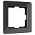 Рамка Werkel Acrylic на 1 пост черный W0012708 4690389184826
