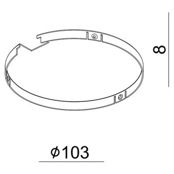 Заглушка Deko-Light Uni II Max 930395