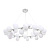 Подвесная люстра Lumina Deco Marsiada LDP 6033-40 CHR