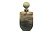 71PN-5163 Флакон декоративный золотисто-зеленый 15*10*35см