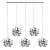 Люстра подвесная Extra Lightstar L5PL721134