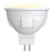 Лампа светодиодная диммируемая Uniel GU5.3 6W 3000K матовая LED-JCDR 6W/WW/GU5.3/FR/DIM PLP01WH UL-00003991